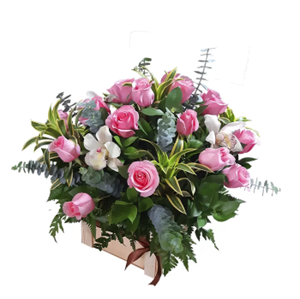 Arreglo floral de floristería en Envigado