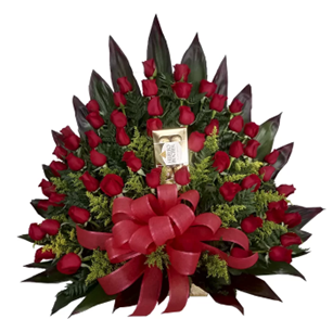 Arreglo floral de floristería en Envigado